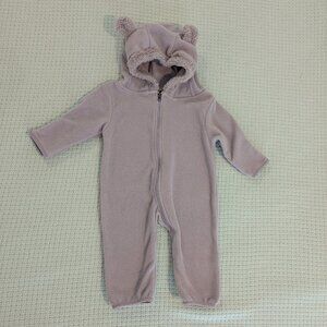 Cuddle Club purple bunting 3-6 months